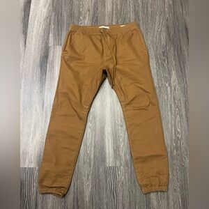 Pacsun Men's Tan Jogger Pants Large